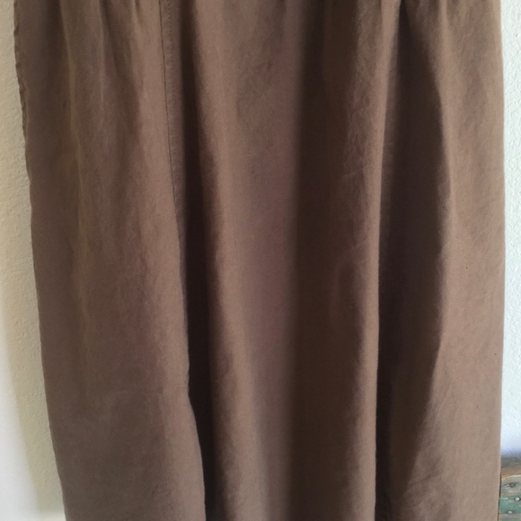 Elliot Lauren CoCo Linen Dress Western Prairie - Picture 3 of 5